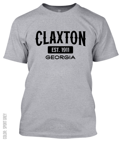 Claxton, Georgia Athletic T-Shirt