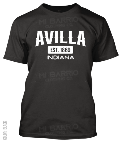 Avilla, Indiana Athletic T-Shirt