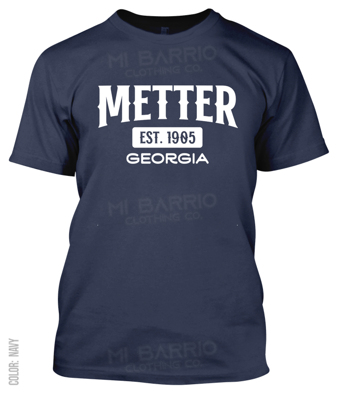 Metter, Georgia Athletic T-Shirt