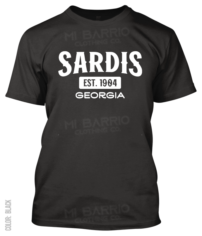 Sardis, Georgia Athletic T-Shirt