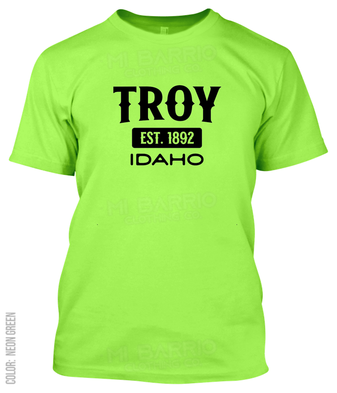 Troy, Idaho Athletic T-Shirt