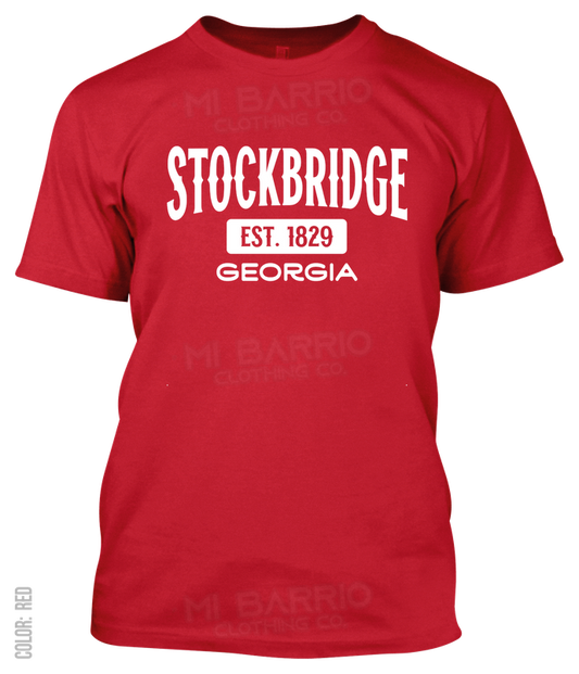 Stockbridge, Georgia Athletic T-Shirt