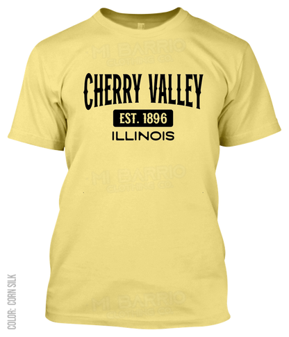 Cherry Valley, Illinois Athletic T-Shirt