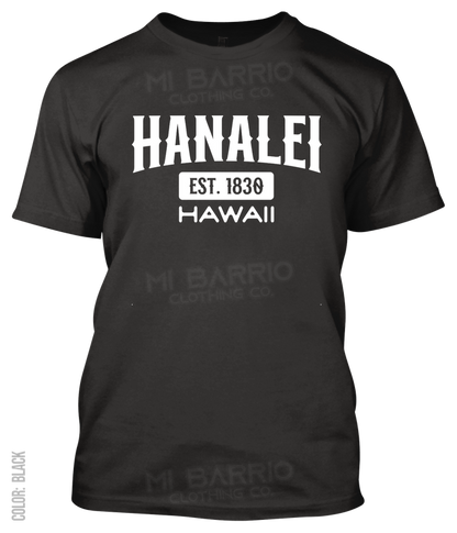 Hanalei, Hawaii Athletic T-Shirt