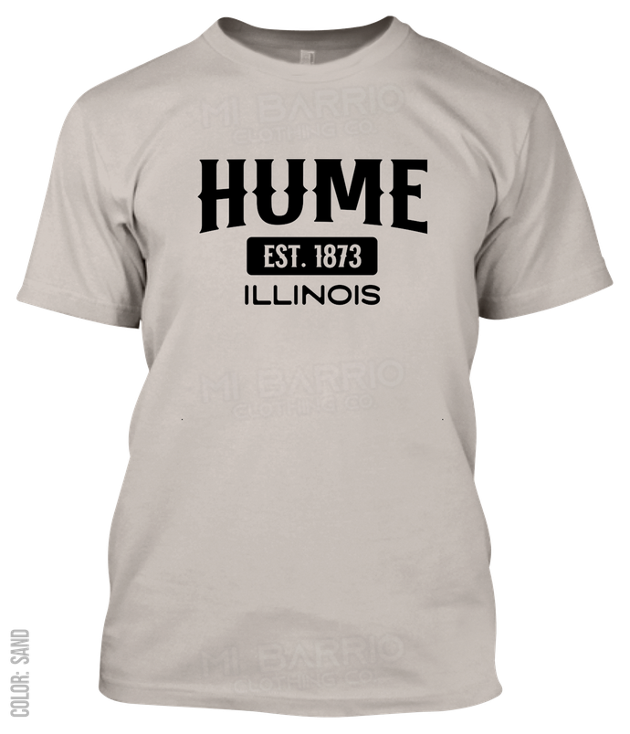 Hume, Illinois Athletic T-Shirt