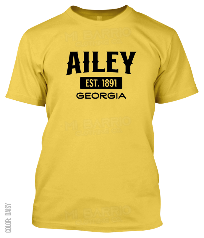Ailey, Georgia Athletic T-Shirt