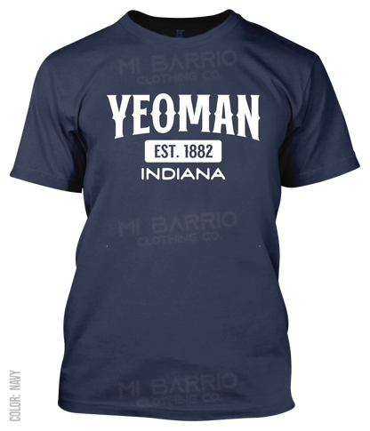 Yeoman, Indiana Athletic T-Shirt
