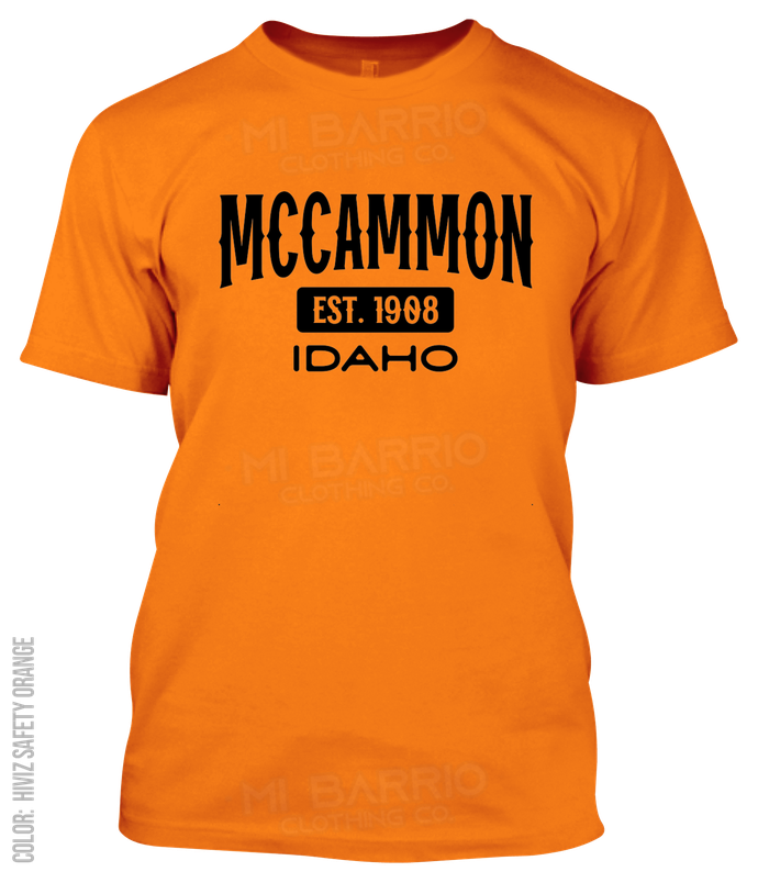 Mccammon, Idaho Athletic T-Shirt