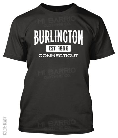 Burlington, Connecticut Athletic T-Shirt