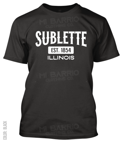 Sublette, Illinois Athletic T-Shirt