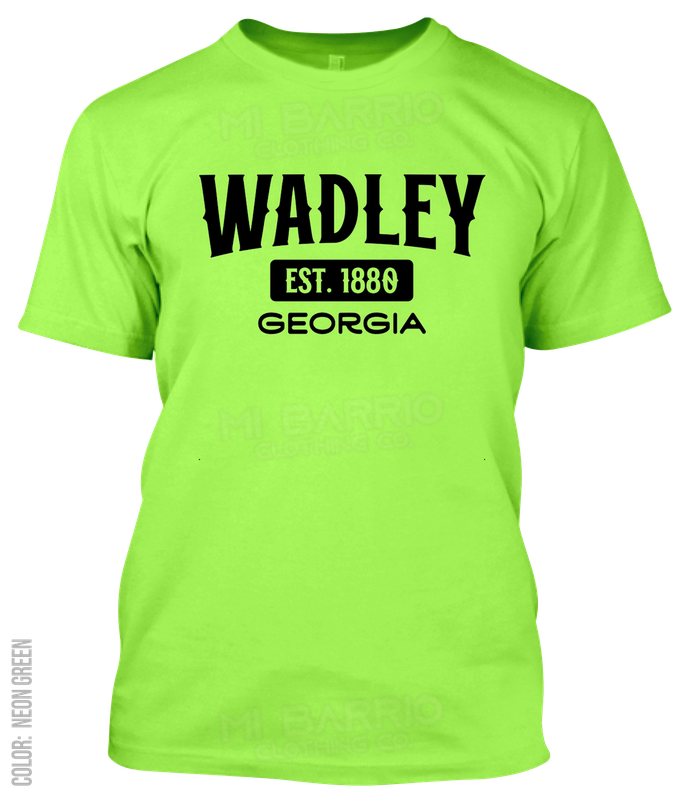 Wadley, Georgia Athletic T-Shirt