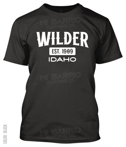 Wilder, Idaho Athletic T-Shirt