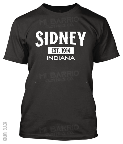 Sidney, Indiana Athletic T-Shirt