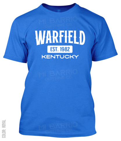 Warfield, Kentucky Athletic T-Shirt