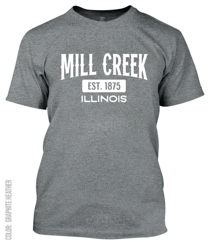 Mill Creek, Illinois Athletic T-Shirt