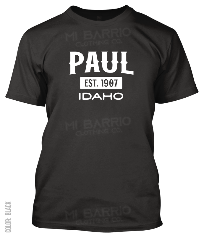 Paul, Idaho Athletic T-Shirt