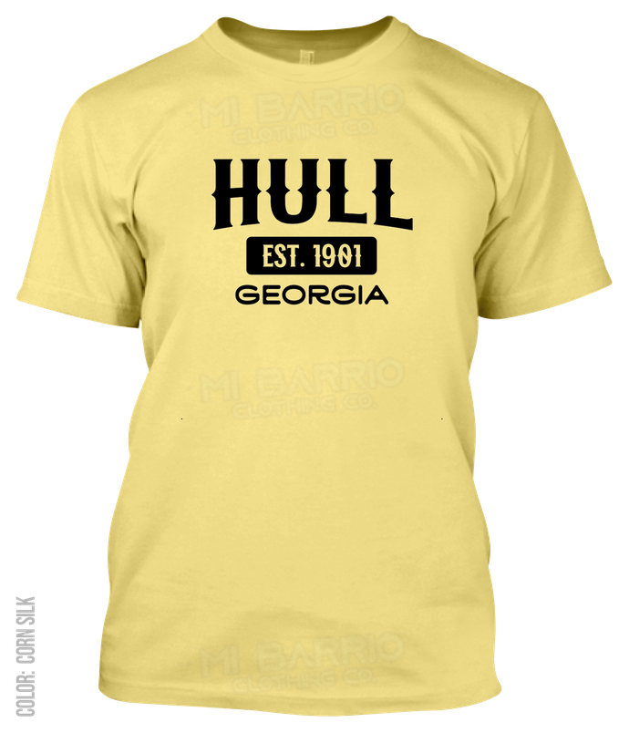 Hull, Georgia Athletic T-Shirt