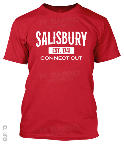 Salisbury, Connecticut Athletic T-Shirt