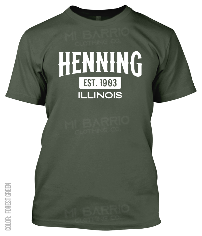 Henning, Illinois Athletic T-Shirt