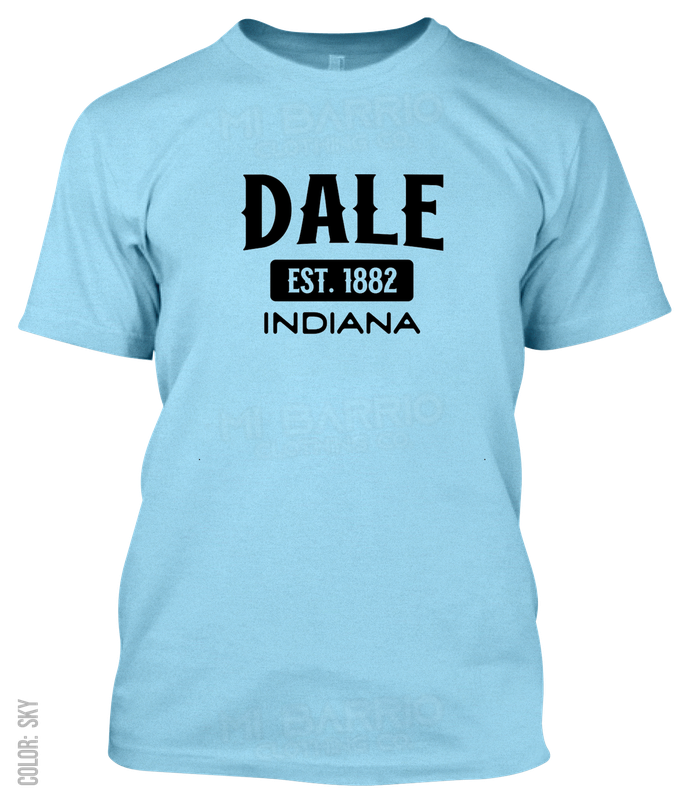 Dale, Indiana Athletic T-Shirt