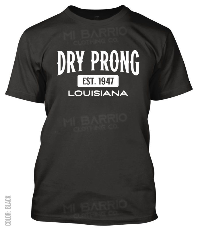 Dry Prong, Louisiana Athletic T-Shirt