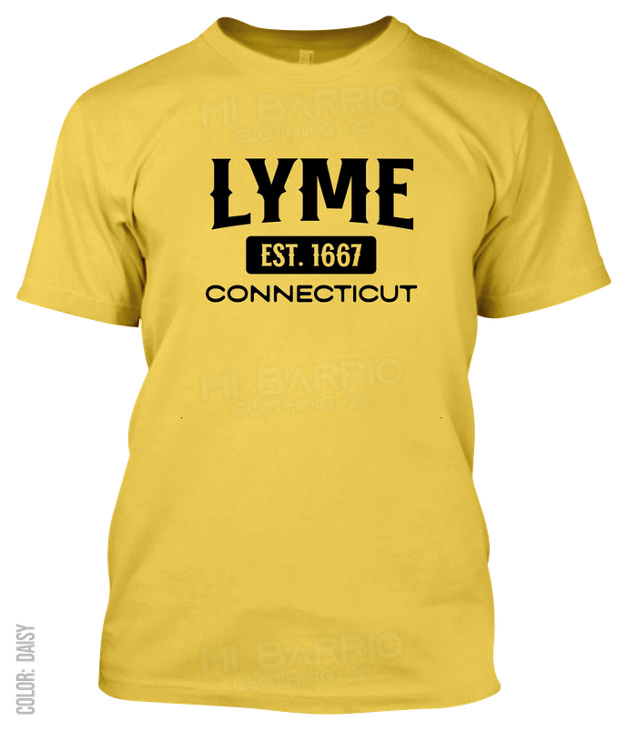 Lyme, Connecticut Athletic T-Shirt