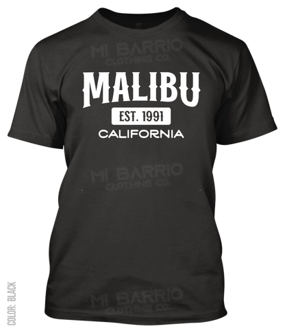Malibu, California Athletic T-Shirt