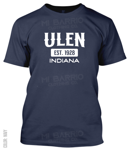 Ulen, Indiana Athletic T-Shirt