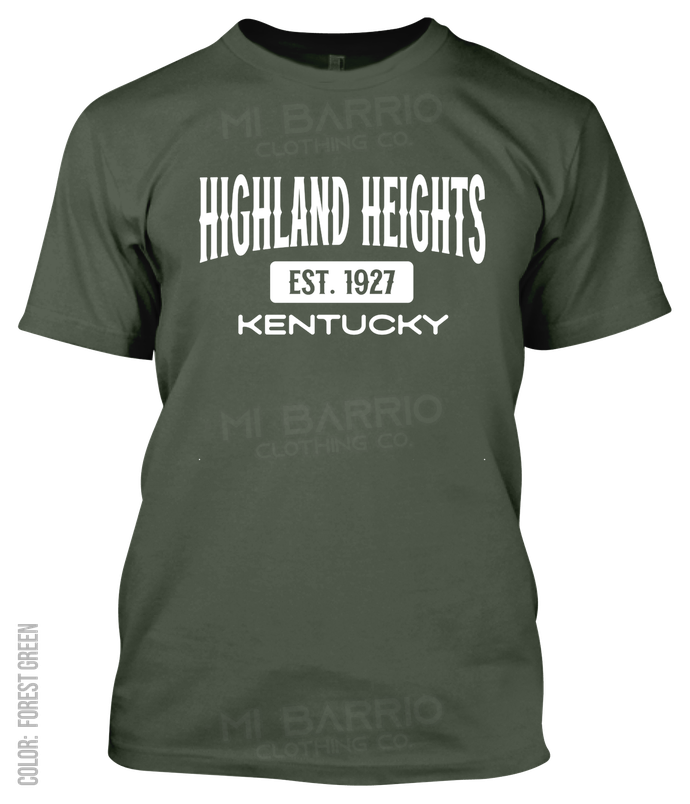 Highland Heights, Kentucky Athletic T-Shirt