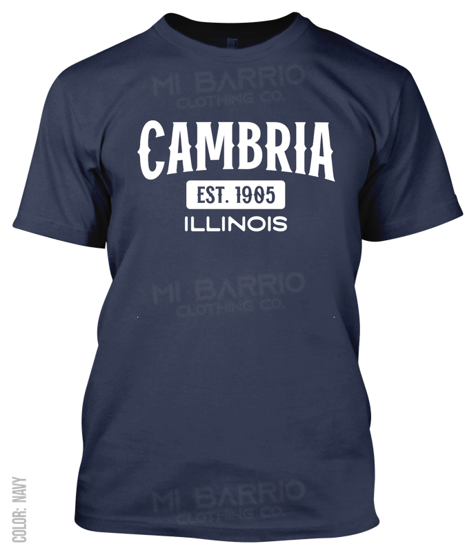 Cambria, Illinois Athletic T-Shirt