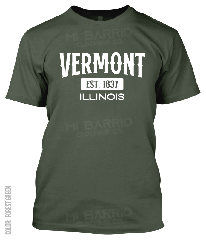 Vermont, Illinois Athletic T-Shirt
