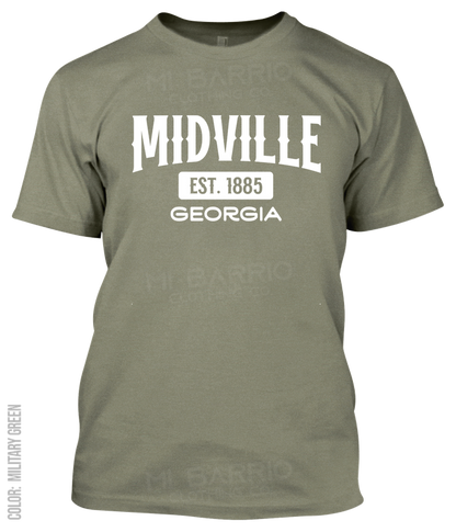 Midville, Georgia Athletic T-Shirt