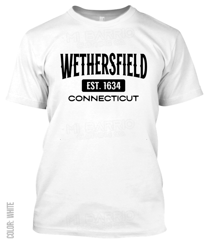 Wethersfield, Connecticut Athletic T-Shirt