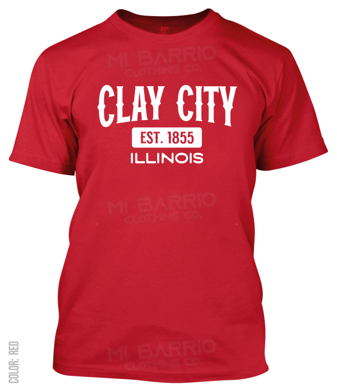 Clay City, Illinois Athletic T-Shirt