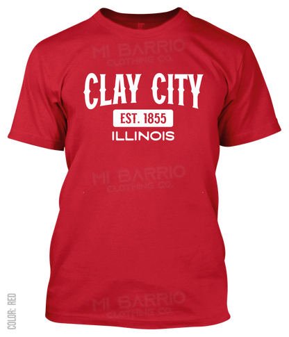 Clay City, Illinois Athletic T-Shirt