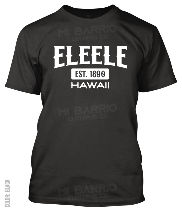 Eleele, Hawaii Athletic T-Shirt
