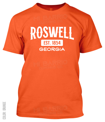 Roswell, Georgia Athletic T-Shirt