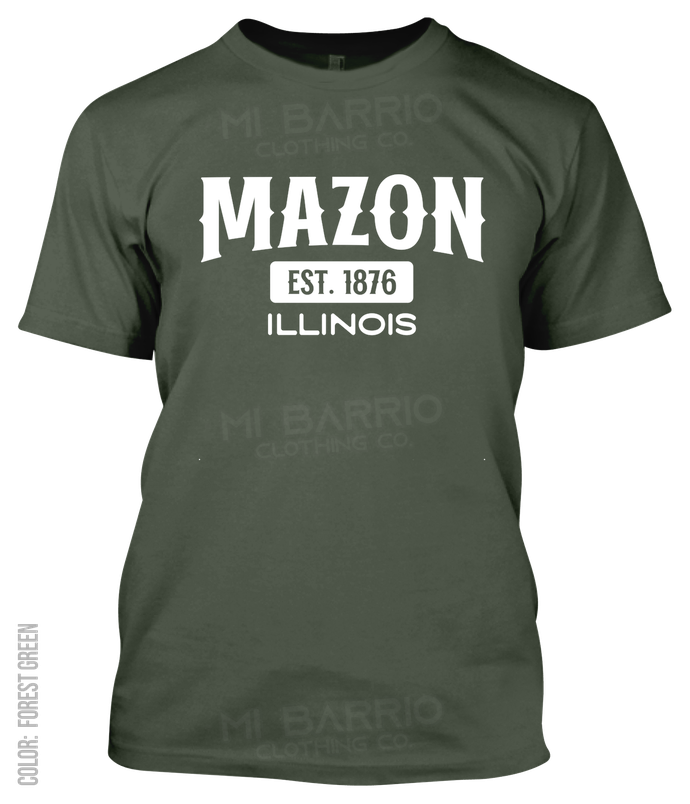Mazon, Illinois Athletic T-Shirt