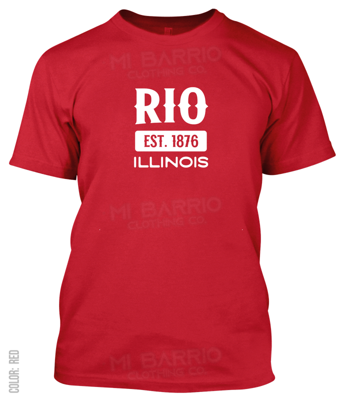 Rio, Illinois Athletic T-Shirt