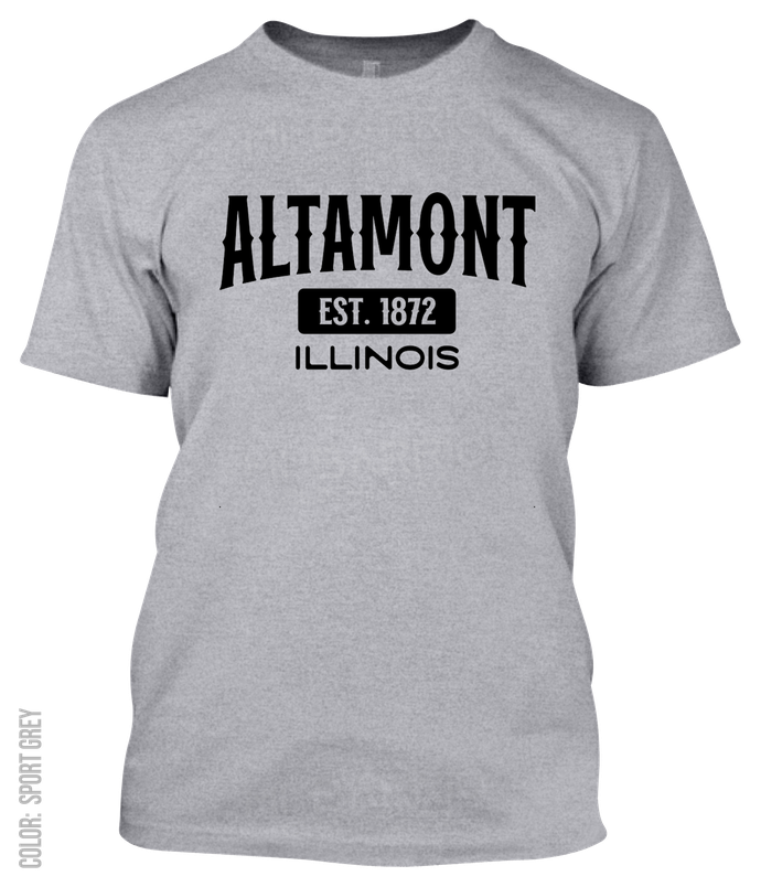 Altamont, Illinois Athletic T-Shirt