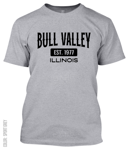 Bull Valley, Illinois Athletic T-Shirt