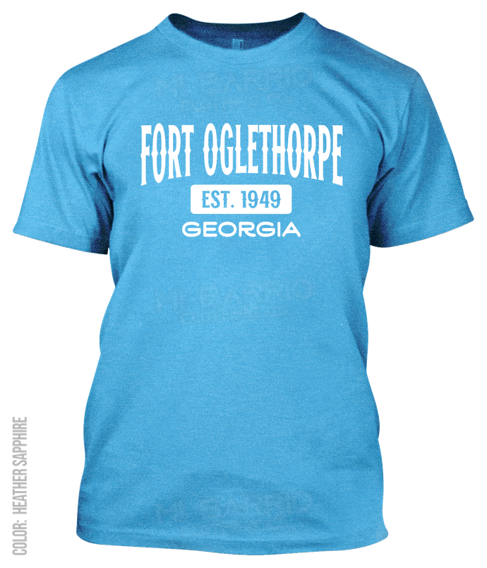 Fort Oglethorpe, Georgia Athletic T-Shirt