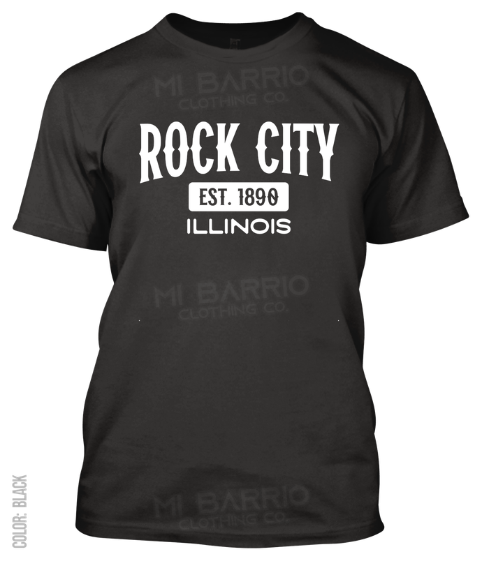 Rock City, Illinois Athletic T-Shirt