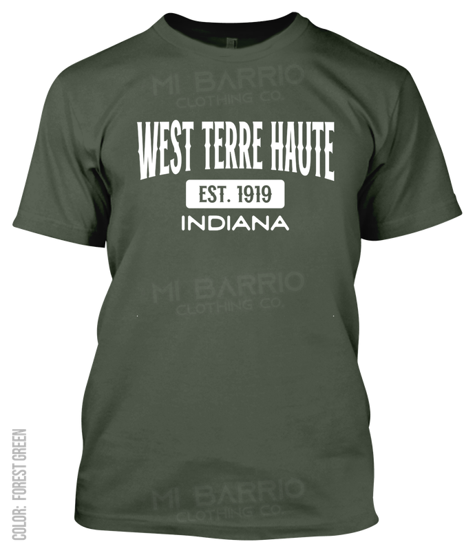 West Terre Haute, Indiana Athletic T-Shirt