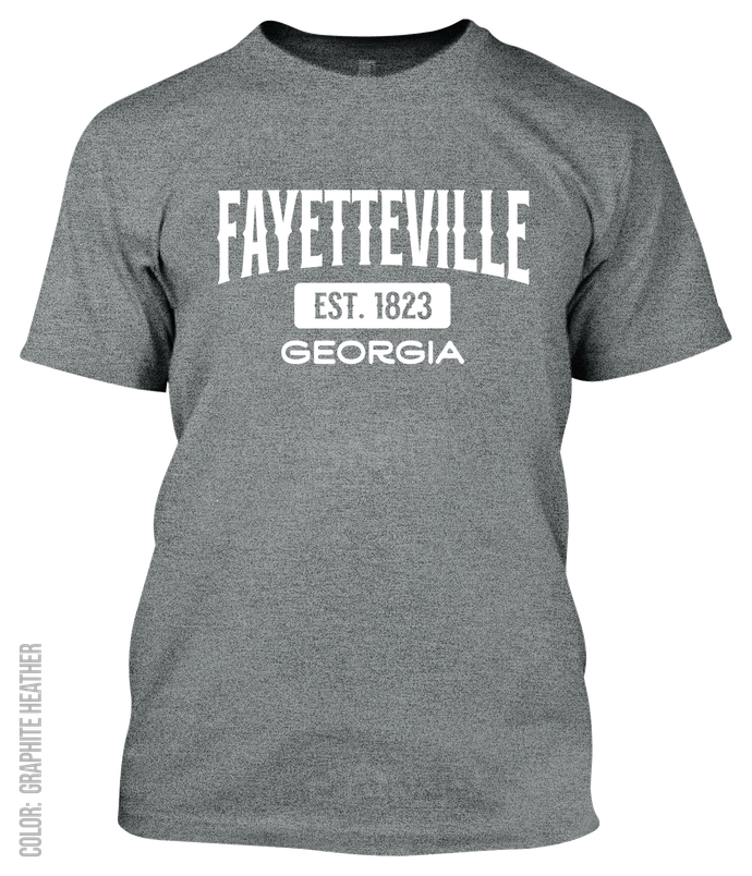 Fayetteville, Georgia Athletic T-Shirt