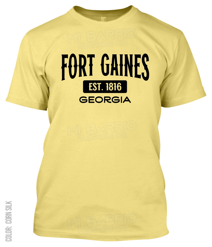 Fort Gaines, Georgia Athletic T-Shirt