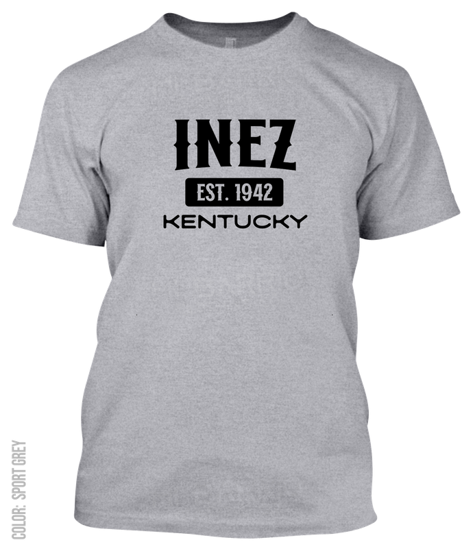 Inez, Kentucky Athletic T-Shirt