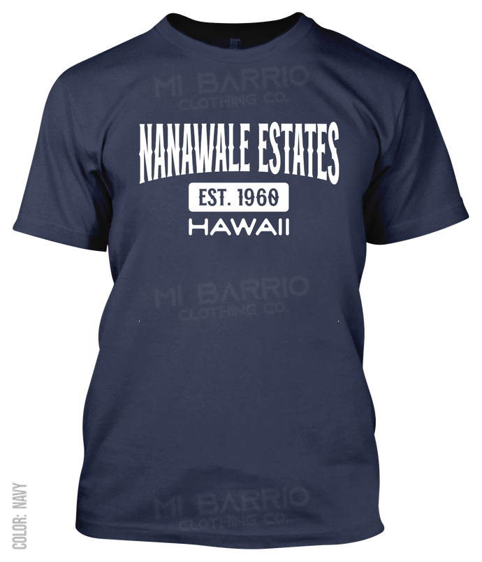 Nanawale Estates, Hawaii Athletic T-Shirt