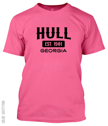 Hull, Georgia Athletic T-Shirt