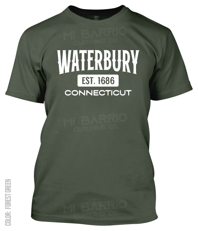 Waterbury, Connecticut Athletic T-Shirt